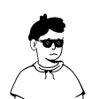 Illustrated portrait avatar for Cyrille